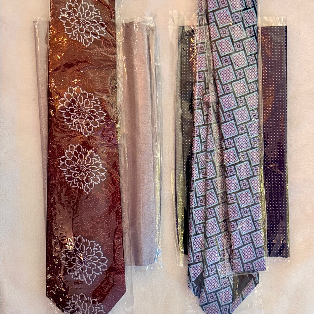 NWT Assorted Patterned Ties Collection by Tie Bar… - image 2